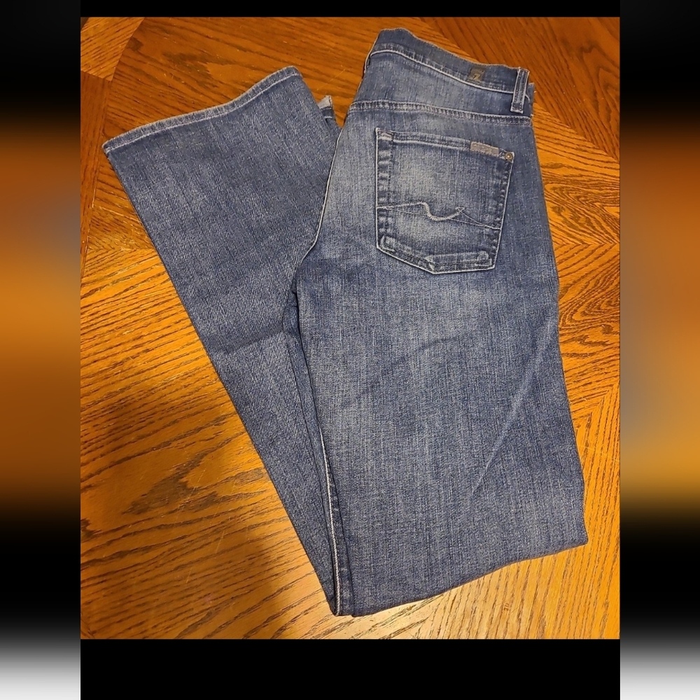7 for all mankind boot cut jeans